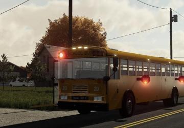 Blue Bird School Bus version 1.0.0.0 for Farming Simulator 2022 (v1.4x)