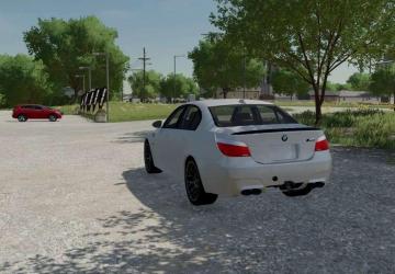 BMW E60 version 1.0.0.0 for Farming Simulator 2022 (v1.3x)