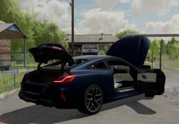 BMW M8 Coupe 2020 version 0.0.0.1 for Farming Simulator 2022 (v1.9x)