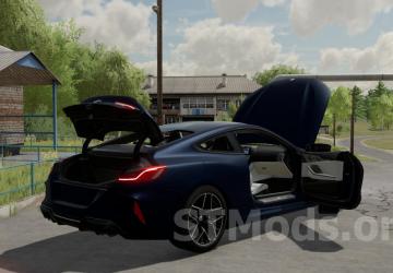 BMW M8 Coupe 2020 version 1.0.0.1 for Farming Simulator 2022 (v1.9x)
