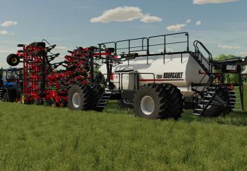 Bourgault 3320-76 Paralink Hoe Drill + 7950 Air Cart v1.0.0.0 for Farming Simulator 2022