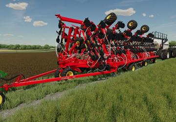 Bourgault 3420-100 Paralink Hoe Drill + 71300 Air Cart v1.0.0.0 for Farming Simulator 2022