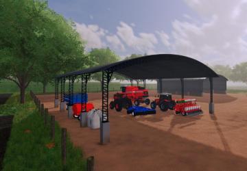 BR Metal Shed version 1.0.0.0 for Farming Simulator 2022