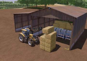 BR Small Wood Shed Pack version 1.0.0.0 for Farming Simulator 2022