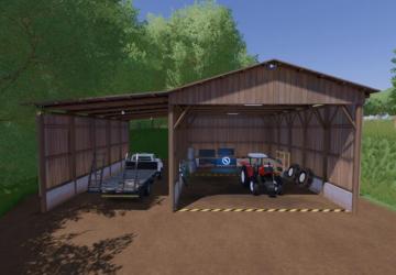 BR Small Wood Shed Pack version 1.0.0.0 for Farming Simulator 2022