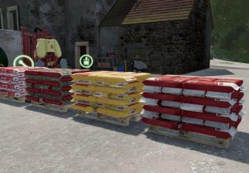 Branded seed pallets version 1.0.0.0 for Farming Simulator 2022