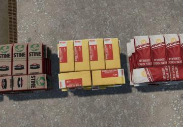 Branded seed pallets version 1.0.0.0 for Farming Simulator 2022