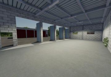 Brick garage version 1.0.0.0 for Farming Simulator 2022