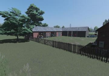 Brick Shed With Barn version 1.0.0.0 for Farming Simulator 2022