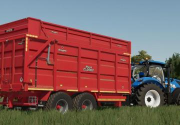 Broughan 20F Trailer version 1.0.0.0 for Farming Simulator 2022