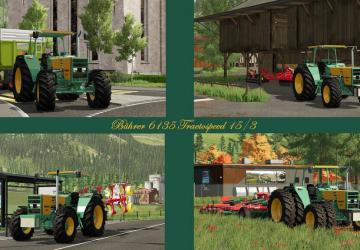Buehrer 6135 Tractospeed 15/3 version 1.0.0.0 for Farming Simulator 2022