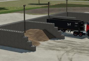 Bulk Material Bunker version 1.0.0.0 for Farming Simulator 2022