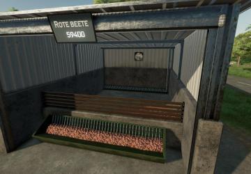 Bulk product hall for soil crops version 1.0.5.0 for Farming Simulator 2022