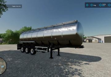 Bulk Tanker colorable version 1.0 for Farming Simulator 2022