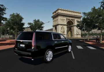 Cadillac Escalade 2016 version 1.0.0.0 for Farming Simulator 2022