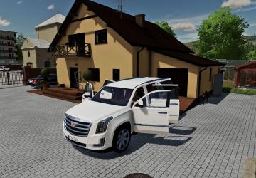 Cadillac Escalade 2016 version 1.0.0.0 for Farming Simulator 2022