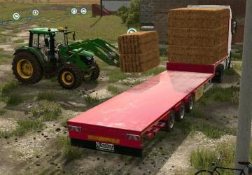 Camara Straw Bale Semitrailer version 2.0.0.0 for Farming Simulator 2022