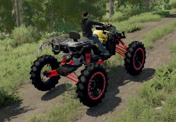 Can Am Outlander 800 Lifted version 1.0.0.0 for Farming Simulator 2022