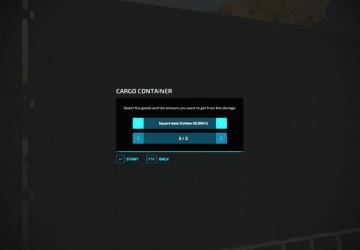Cargo Container version 1.0.0.0 for Farming Simulator 2022