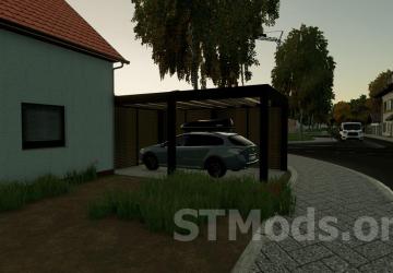 Carport Pack version 1.1.0.0 for Farming Simulator 2022