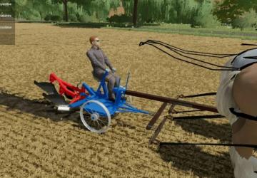 Carriage and animal carts version 1.0.0.0 for Farming Simulator 2022