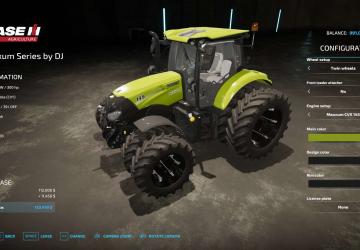 CaseIH Maxxum 145 CVX by DJ Modding version 1.0 for Farming Simulator 2022