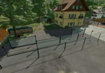 Chain Link Fence With Gates version 1.0.0.0 for Farming Simulator 2022