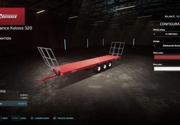 Chevance Koloss 320 version 1.2.0.0 for Farming Simulator 2022