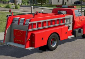 Chevy C70 Fire Truck version 1.0.0.0 for Farming Simulator 2022