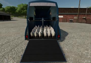 Chicken Transport Trailers version 1.0.0.0 for Farming Simulator 2022