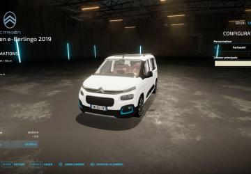 Citroën Berlingo 2019 version 2.0.0.0 for Farming Simulator 2022