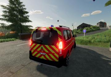 Citroën Berlingo - BMPM 13 Marseille version 1.0.0.0 for Farming Simulator 2022