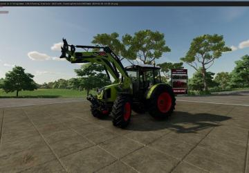 Claas Axos 330 version Beta for Farming Simulator 2022