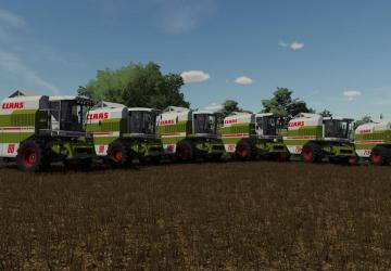 Claas Dominator Pack version 1.0.0.0 for Farming Simulator 2022