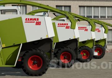 CLAAS Jaguar 820-880 version 1.0.2.0 for Farming Simulator 2022