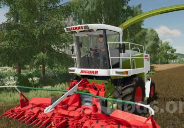 CLAAS Jaguar 820-880 version 1.0.2.0 for Farming Simulator 2022