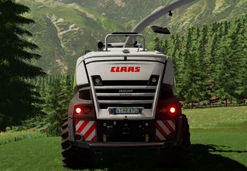 Claas Jaguar 840 - 870 version 1.0.0.0 for Farming Simulator 2022