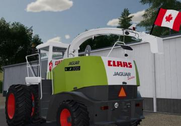 Claas JAGUAR Type 493 North America version 1.0.0.0 for Farming Simulator 2022