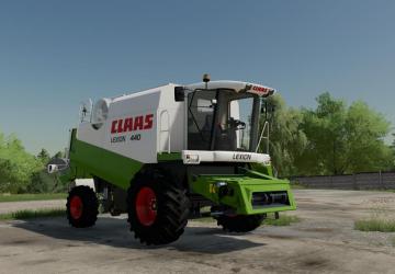 Claas Lexion 410-440 version 1.0.0.0 for Farming Simulator 2022 (v1.10x)
