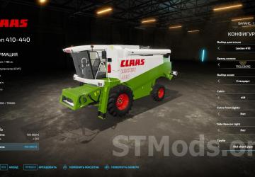 Claas Lexion 410-440 version 1.3.1.0 for Farming Simulator 2022 (v1.13.x)