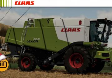 Claas Lexion 600-700 Series From 2012-2015 v1.0.0.0 for Farming Simulator 2022 (v1.8x)