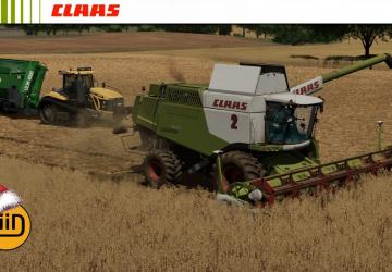 Claas Lexion 600-700 Series From 2012-2015 v1.0.0.0 for Farming Simulator 2022 (v1.8x)
