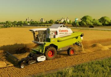 Claas Mega Pack version 1.0.0 for Farming Simulator 2022 (v1.9)