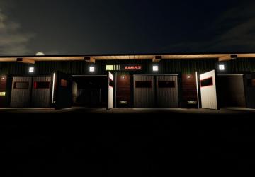 Claas shelter version 1.0.0.0 for Farming Simulator 2022