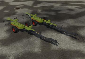 Claas Vario Header Trailers Pack version 1.0.0.0 for Farming Simulator 2022