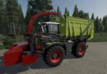 Claas Xerion Wood Crusher version 1.0.0.0 for Farming Simulator 2022 (v1.8.2)