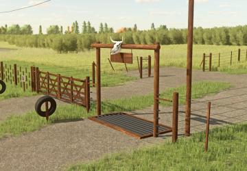 Classic Fences And Gates Pack version 1.0.0.0 for Farming Simulator 2022