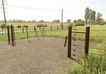 Classic Fences And Gates Pack version 1.0.0.0 for Farming Simulator 2022