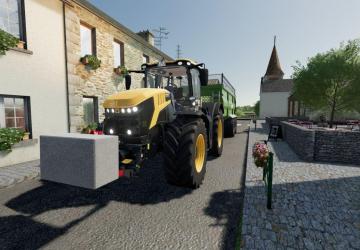 Concrete Agricultural Mass 850 KG version 1.0.0.0 for Farming Simulator 2022