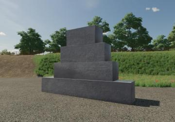 Concrete Block Pack version 1.0.0.0 for Farming Simulator 2022